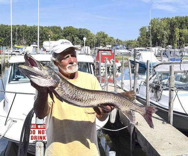 Big muskie crashes the walleye party