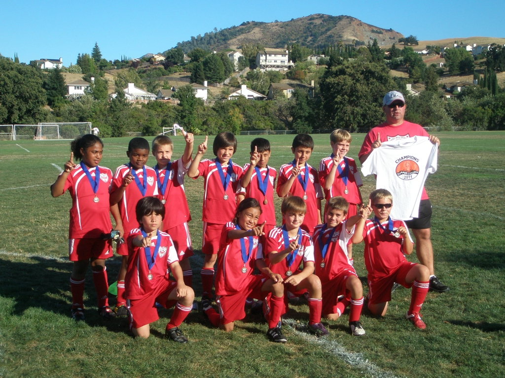 VUSC Galaxy U11 Boys win Diablo FC Summer Challenge Championship