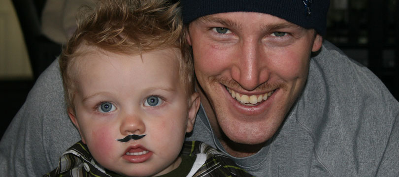 Tyler Burton mustache