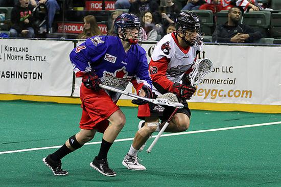 The Toronto Rock have re-signed defenseman Jesse Gamble to a one-year contract. Photo Credit: Richard Olson