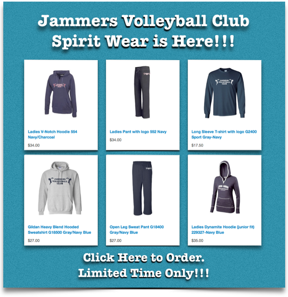 Online Spirit Wear Store is now Open!