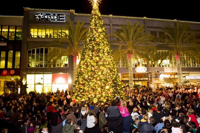 santana row tree lighting santana row tree lighting