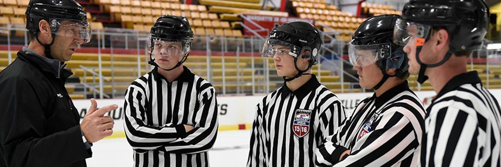 Ice Hockey Referee Group - NHL, USA Hockey, Hockey Canada, IIHF