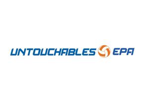 Untouchables volleyball club logo