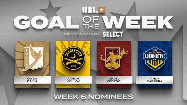 USL Championship Goal of the Week – Week 6