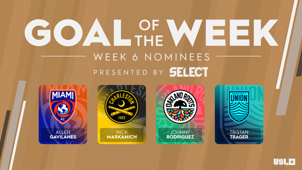 USL Championship Goal of the Week – Week 6
