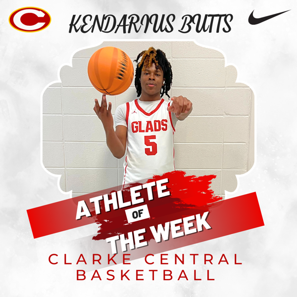Kendarius Butts is your Student Athlete of the Week!