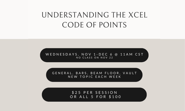 Understand Xcel Code of Points