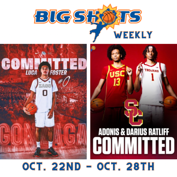 BIG SHOTS Weekly: Luca Foster, Adonis & Darius Ratliff, Felipe Quinones ...