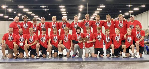 Wisconsin Jr. Stars Team Wisconsin Junior Freestyle Places 3rd at National Duals