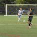Jackson Vander Ven dribbles a ball against Storm