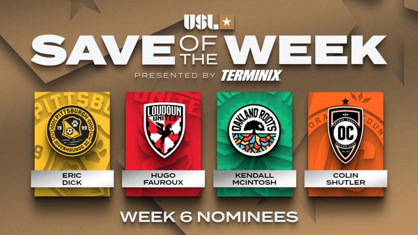 USL Championship Save of the Week – Week 6