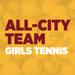 Graphic: All-City Team Girls Tennis