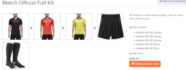 New Match Official Uniform Offer - 2019