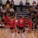 volleyball team on court