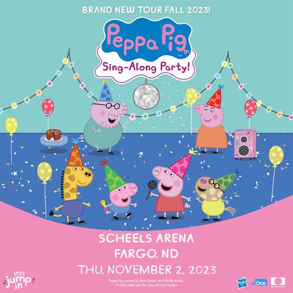 Peppa Pig Coming To SCHEELS Arena