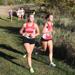 Two White Hawks runners racing