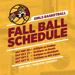 Graphic: Girls Basketball Fall Ball Schedule