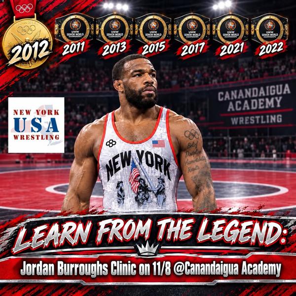 Jordan Burroughs Clinic at Canandaigua, Nov 8