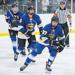 Seckman’s Parker Winkelmann celebrates after scoring a goal in a game last season.  Ron Rigdon photo