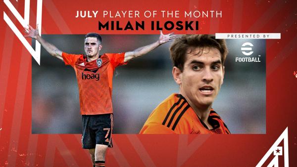 Orange County SC’s Milan Iloski Voted USL Championship Player of the Month