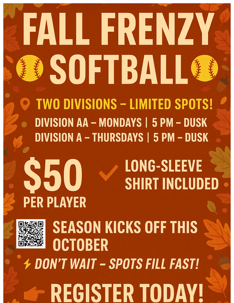 Fall Softball Flyer