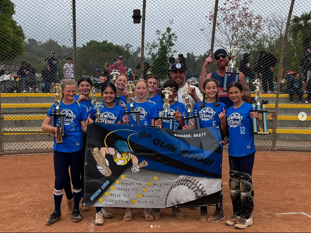 2025 12U Gun Show won championship and UNDEFEATED this season.