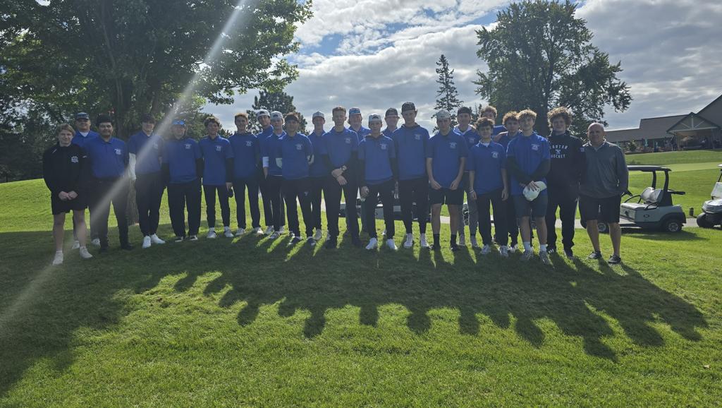 The boys are ready to go