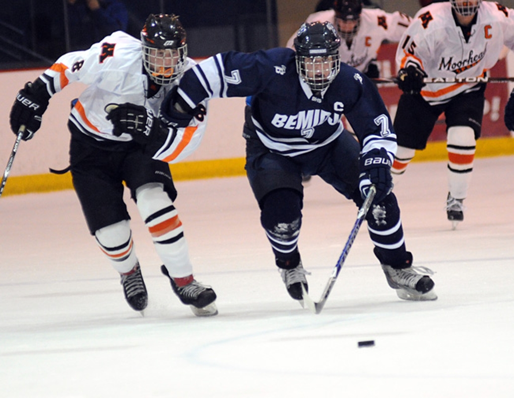 Bemidji at Moorhead Photos MN Boys Hockey Hub High School Boys