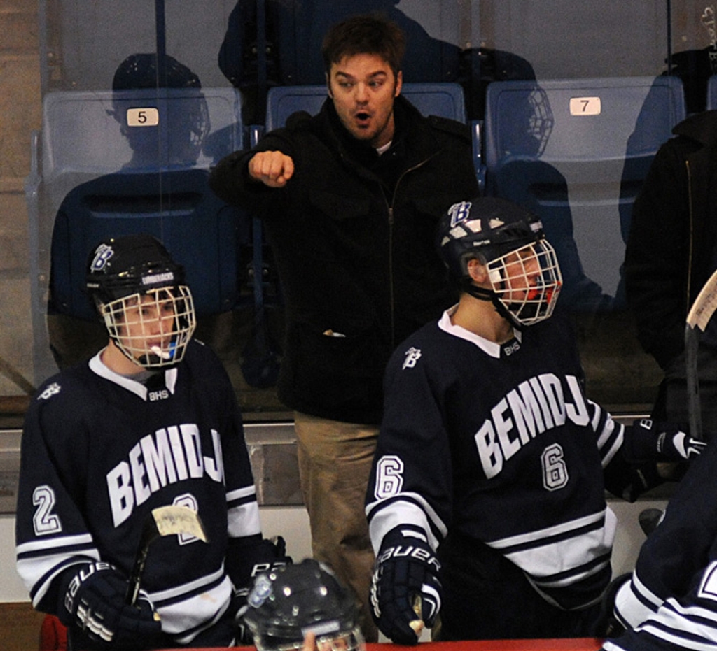 Bemidji at Moorhead Photos MN Boys Hockey Hub High School Boys