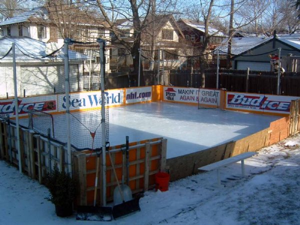 Homemade Hockey Rink Boards - Homemade Ftempo