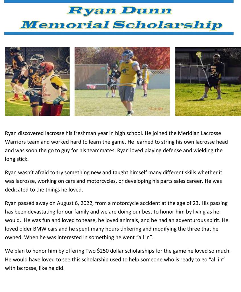 This opportunity is closed.  A HUGE thank you to the Dunn Family. 