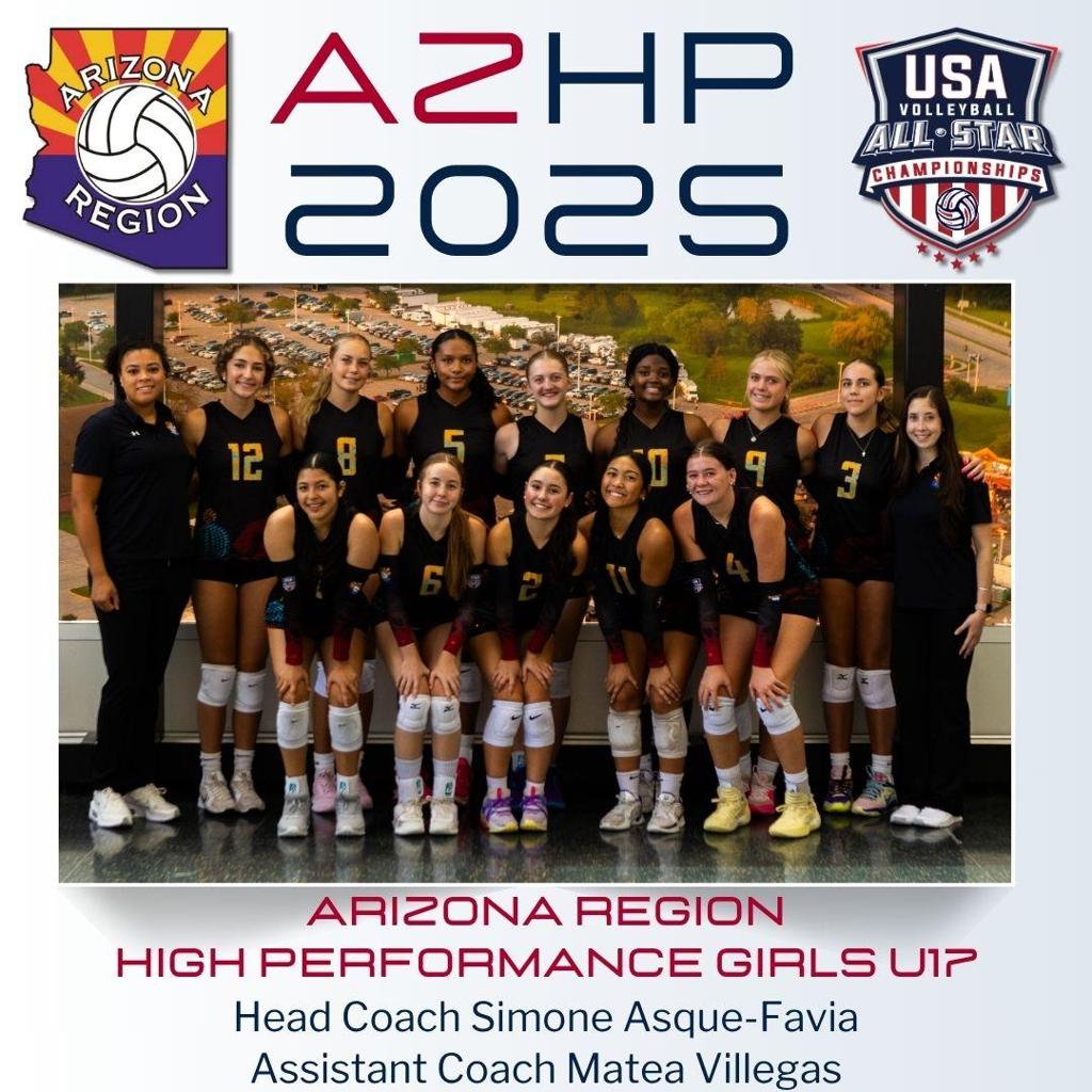 AZHP Girls U17 Team Photo