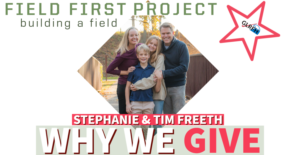 Why We Give Stephanie & Tim Freeth