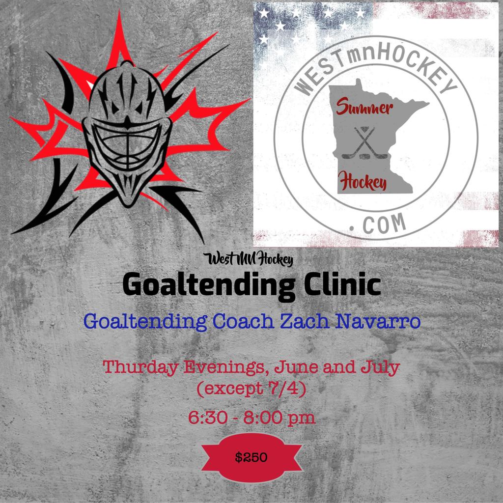 West MN Hockey Goaltending Clinic