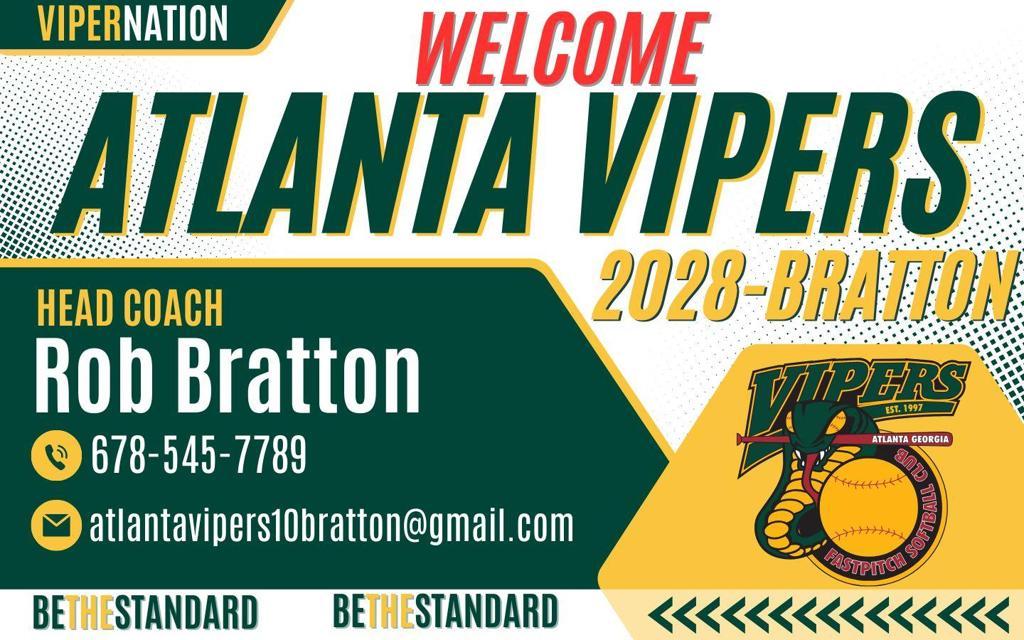 Atlanta Vipers 2028 - Bratton New Team July 2025
