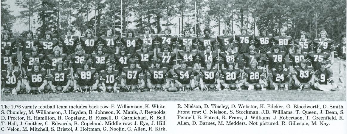 1976 Football Season