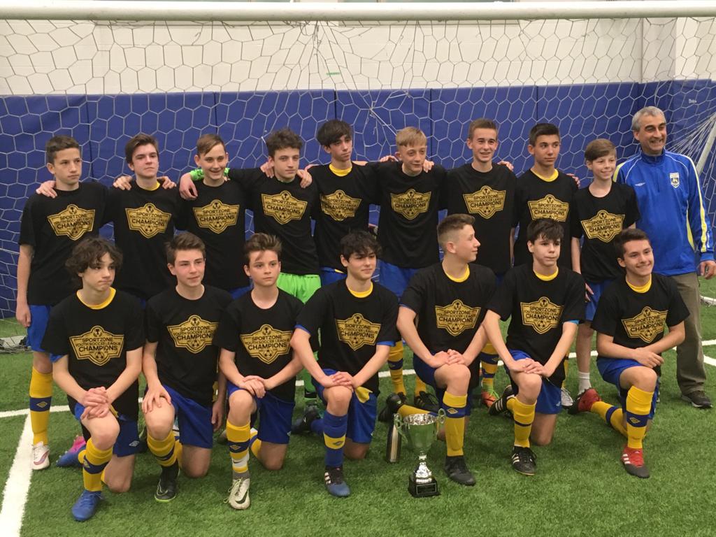 USC KARPATY 2003 Winners of Mississauga SPORTZONE Youth Soccer League