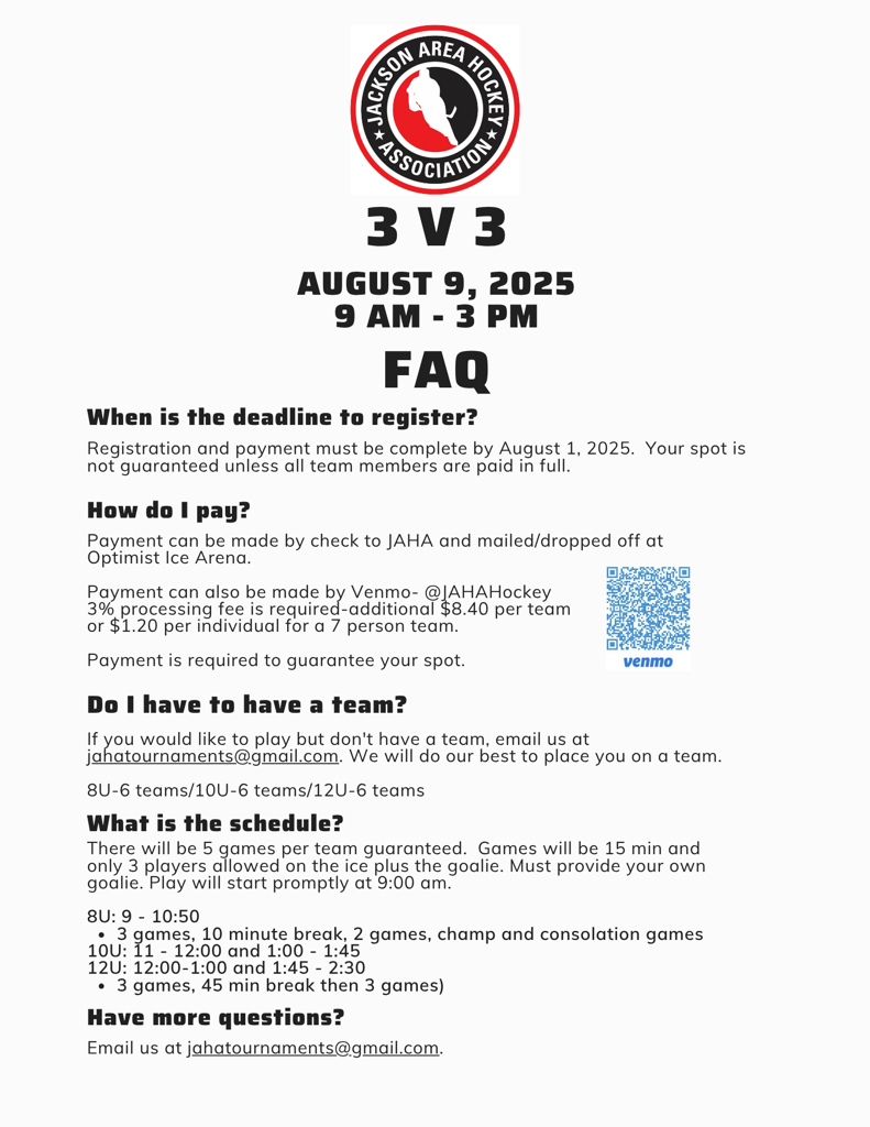 3v3 2025 FAQ