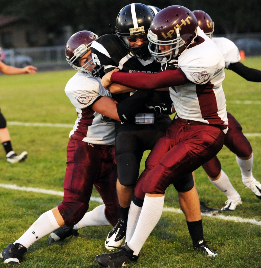Lester Prairie/Holy Trinity at Blooming Prairie Photos MN Football Hub High School