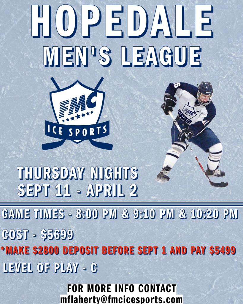 Hopedale Adult Hockey League