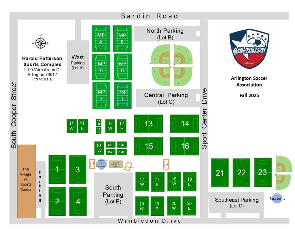 HAROLD PATTERSON FIELD MAP