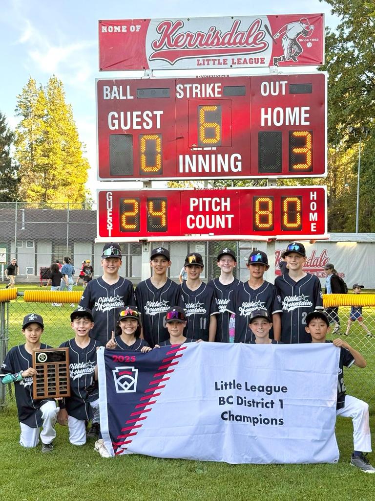 2025 LMB 11/12 All Stars - District 1 Champions