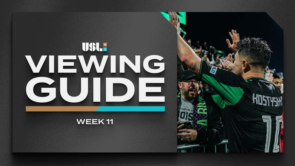 How to watch the Prinx Tires USL Cup and USL League One in Week 11 ...