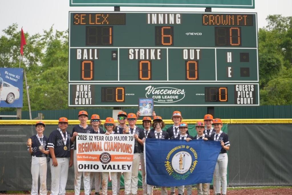 2023 Ohio Valley Regional Champions Photos Ohio Valley Babe Ruth