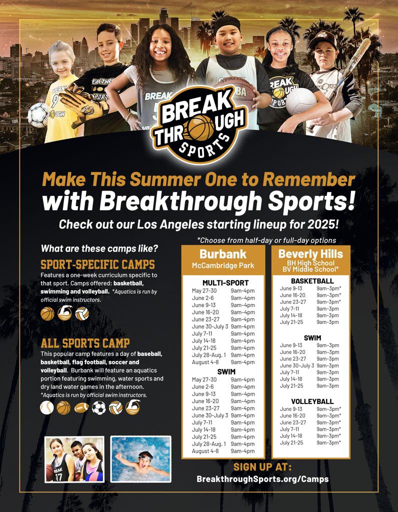LA Summer Camps Near Me