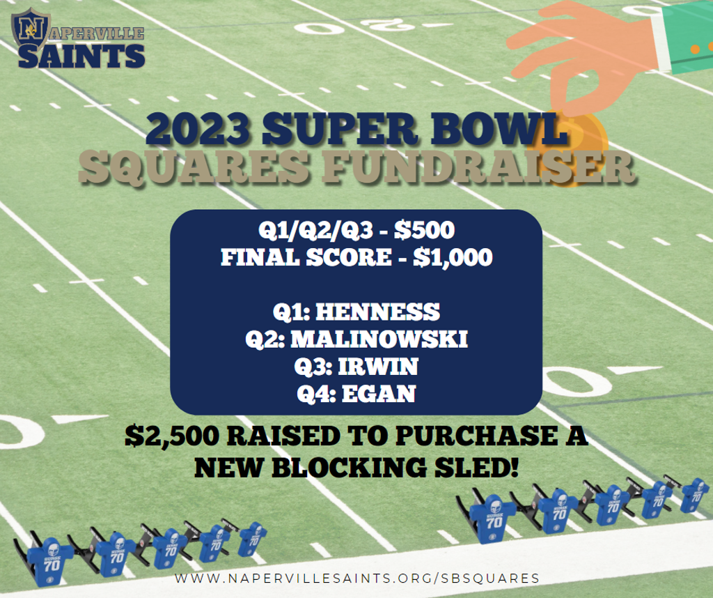 2023 Super Bowl Squares Fundraiser 2023 Super Bowl Squares Fundraiser