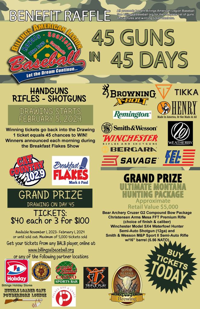 45 Guns in 45 Days Raffle
