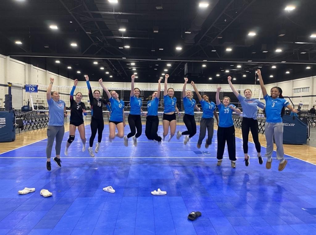 Winter Bump January 2024 Photos AIM Volleyball