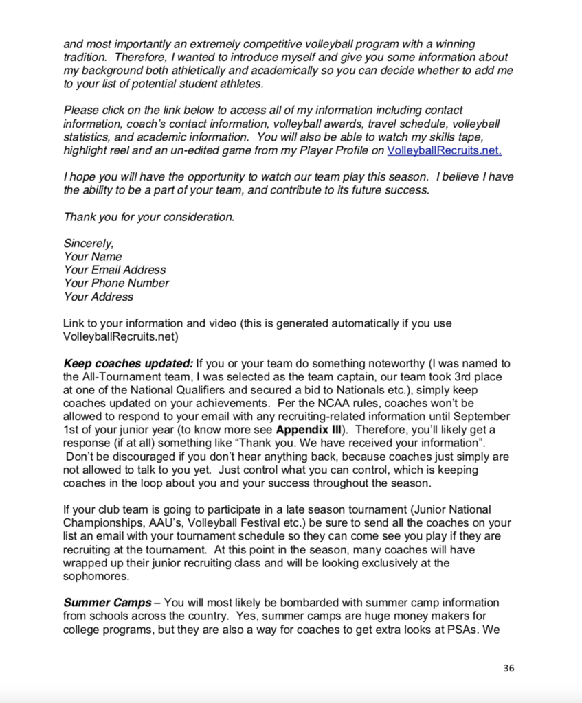 The Ultimate Recruiting Guide for College Volleyball